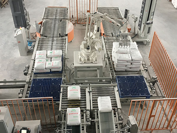 機(jī)器人碼垛線